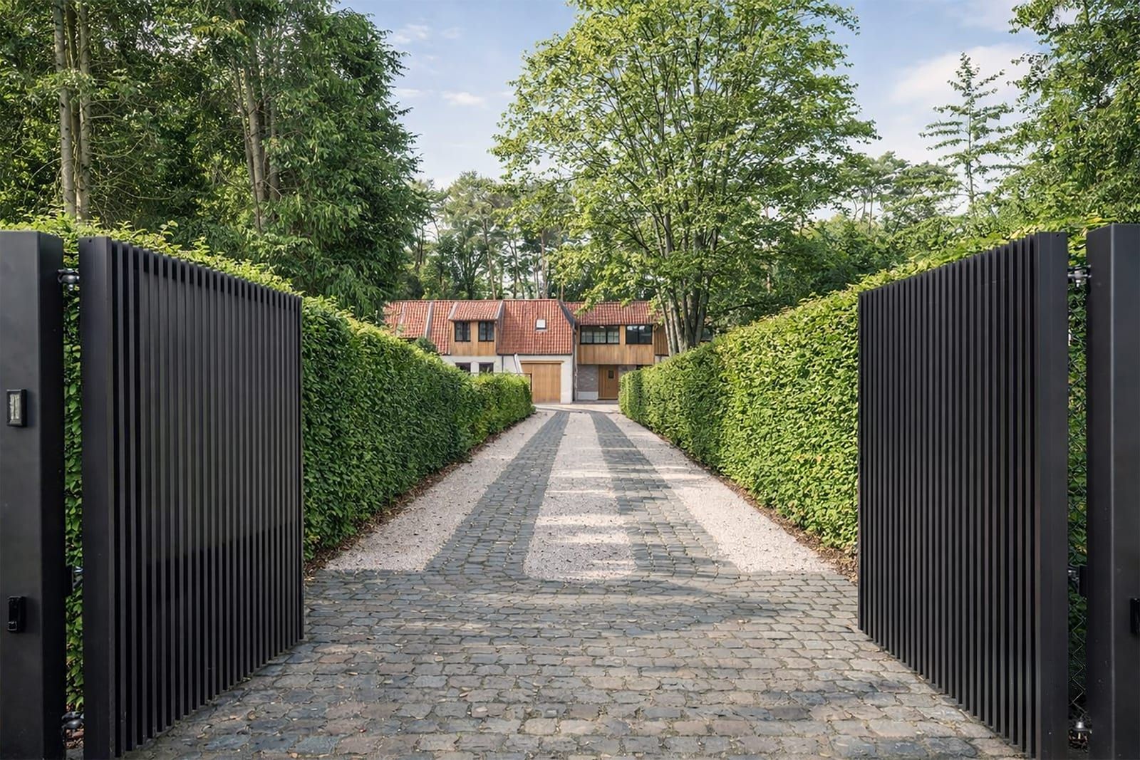 Landelijk tuin bij residentie Groenhof