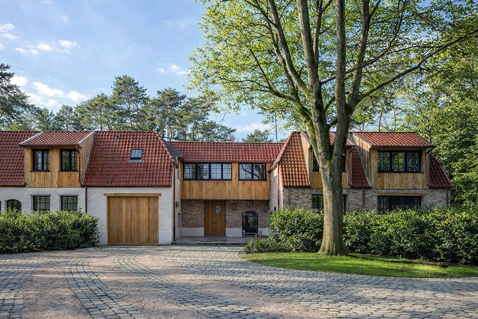 Landelijk tuin bij residentie Groenhof