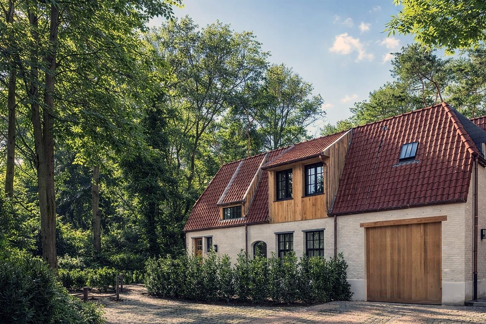 Landelijk tuin bij residentie Groenhof 4