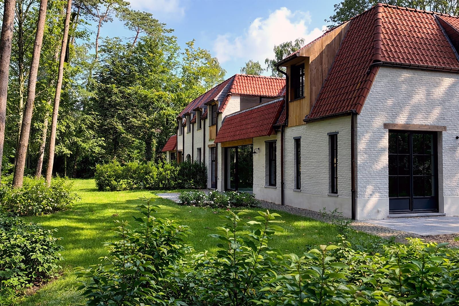 Landelijk tuin bij residentie Groenhof 2