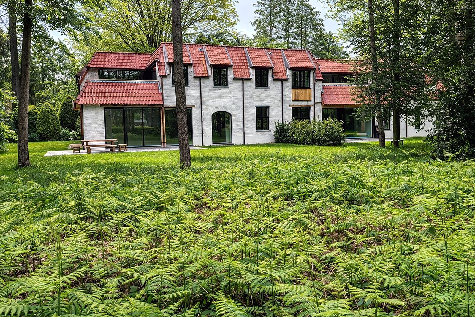 Landelijk tuin bij residentie Groenhof