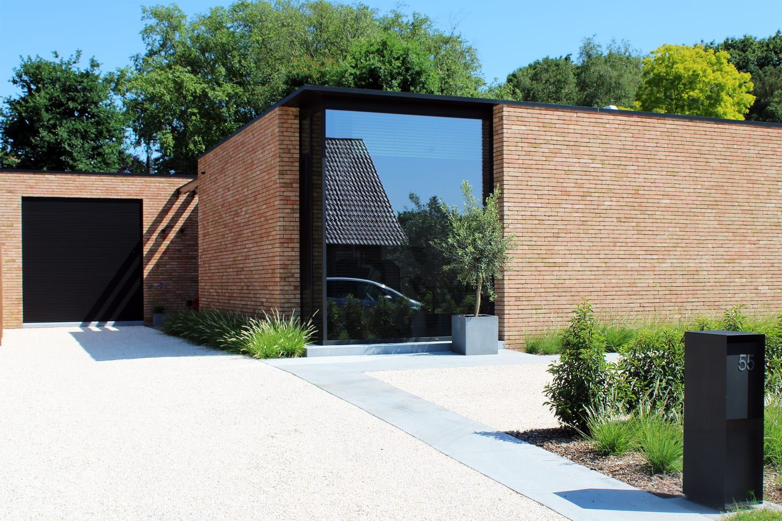 Minimalistische tuin