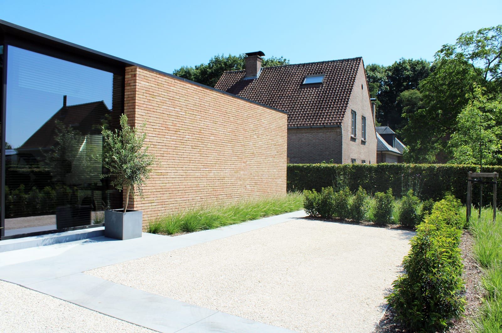 Minimalistische tuin